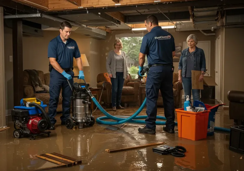 Basement Water Extraction and Removal Techniques process in Madison, IN